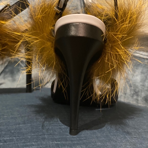 Fendi Bugs Fur Monster Sandals - Picture 4 of 14
